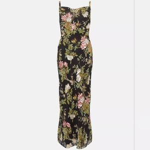 OASIS UK Floral Print Formal Dress NWT Size 6 US